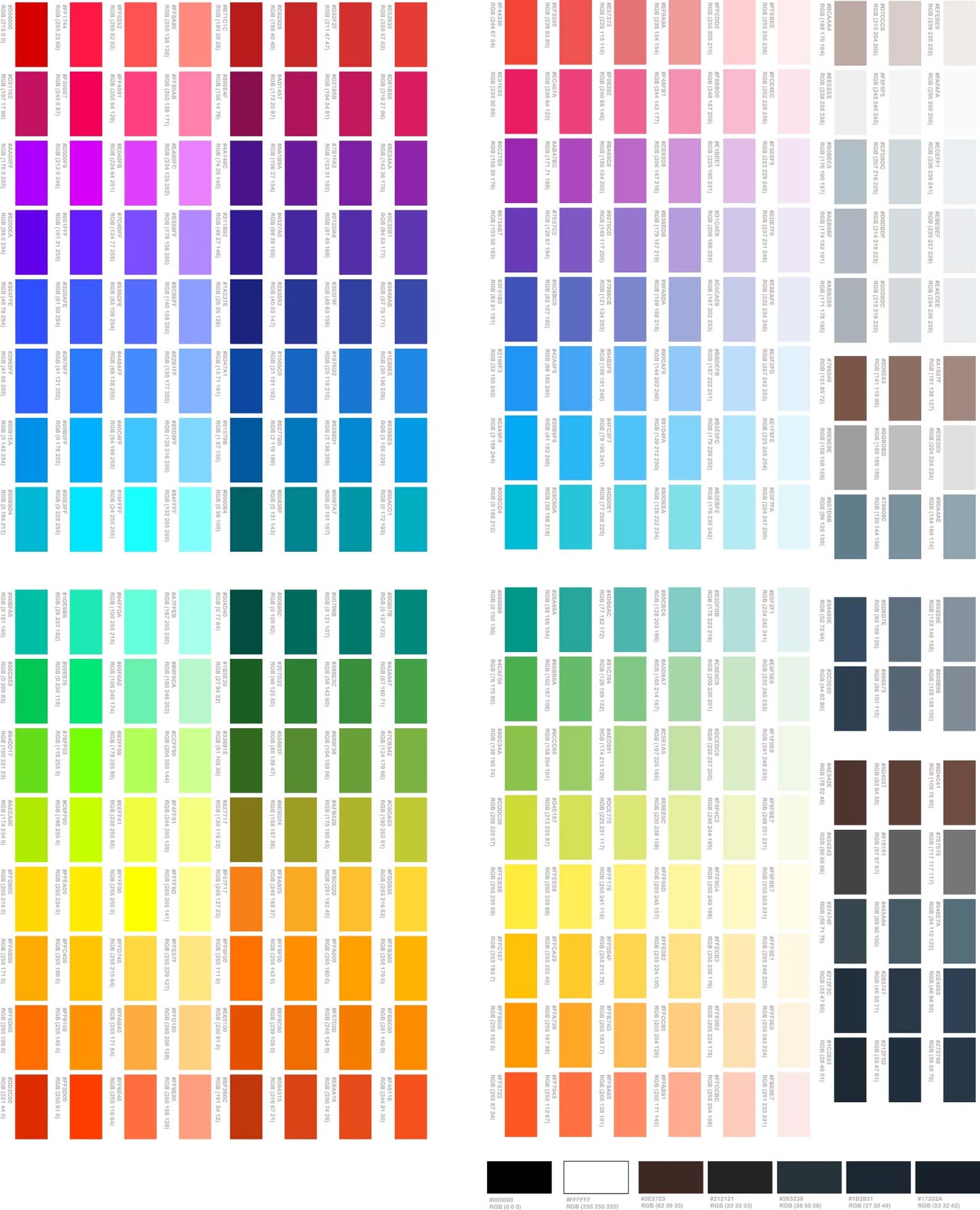 DIGITAL Color Matching Guide(276 colors; DIGITAL DOWNLOAD)