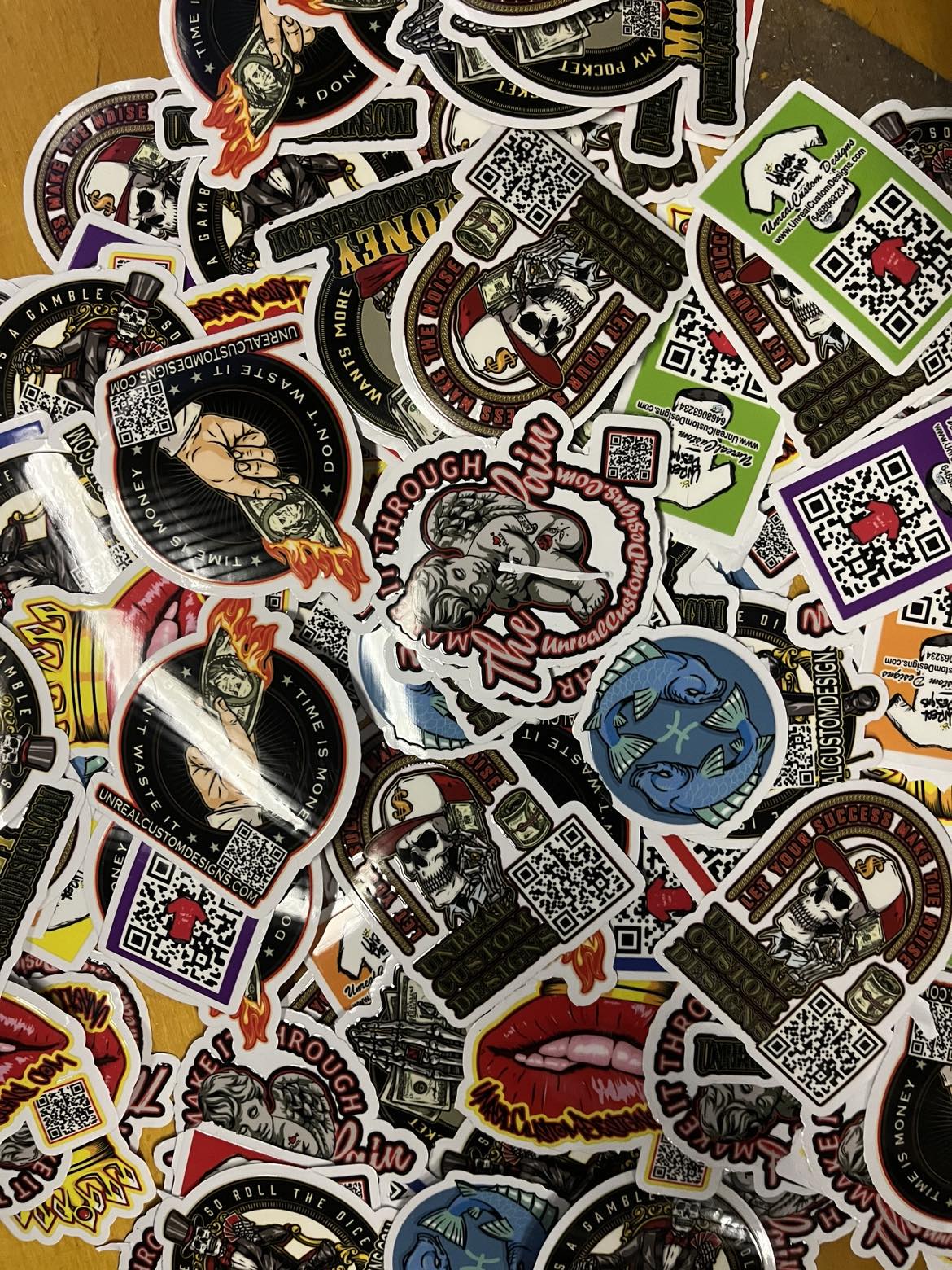 UVDTF Sticker Transfers