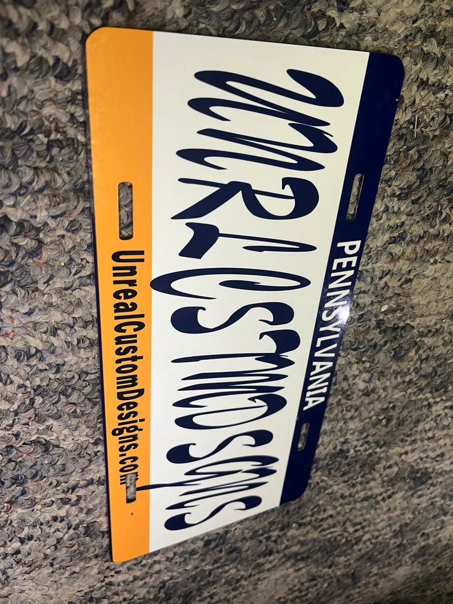 Custom License Plates (12" x 6")